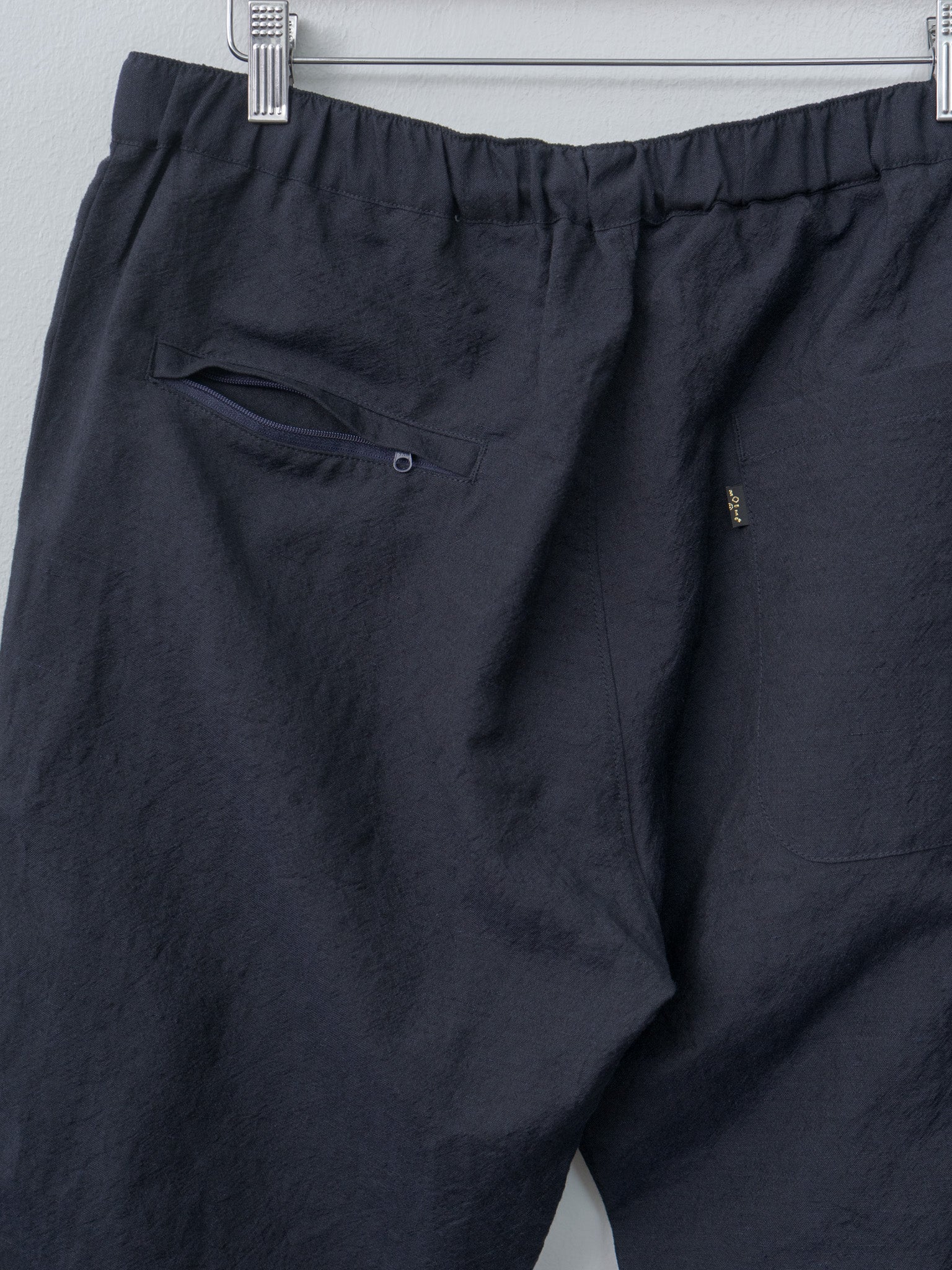 Namu Shop - Fujito N.O.Un Beltless Pants - Dark Navy