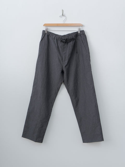 Namu Shop - Fujito N.O.Un Beltless Pants - Charcoal