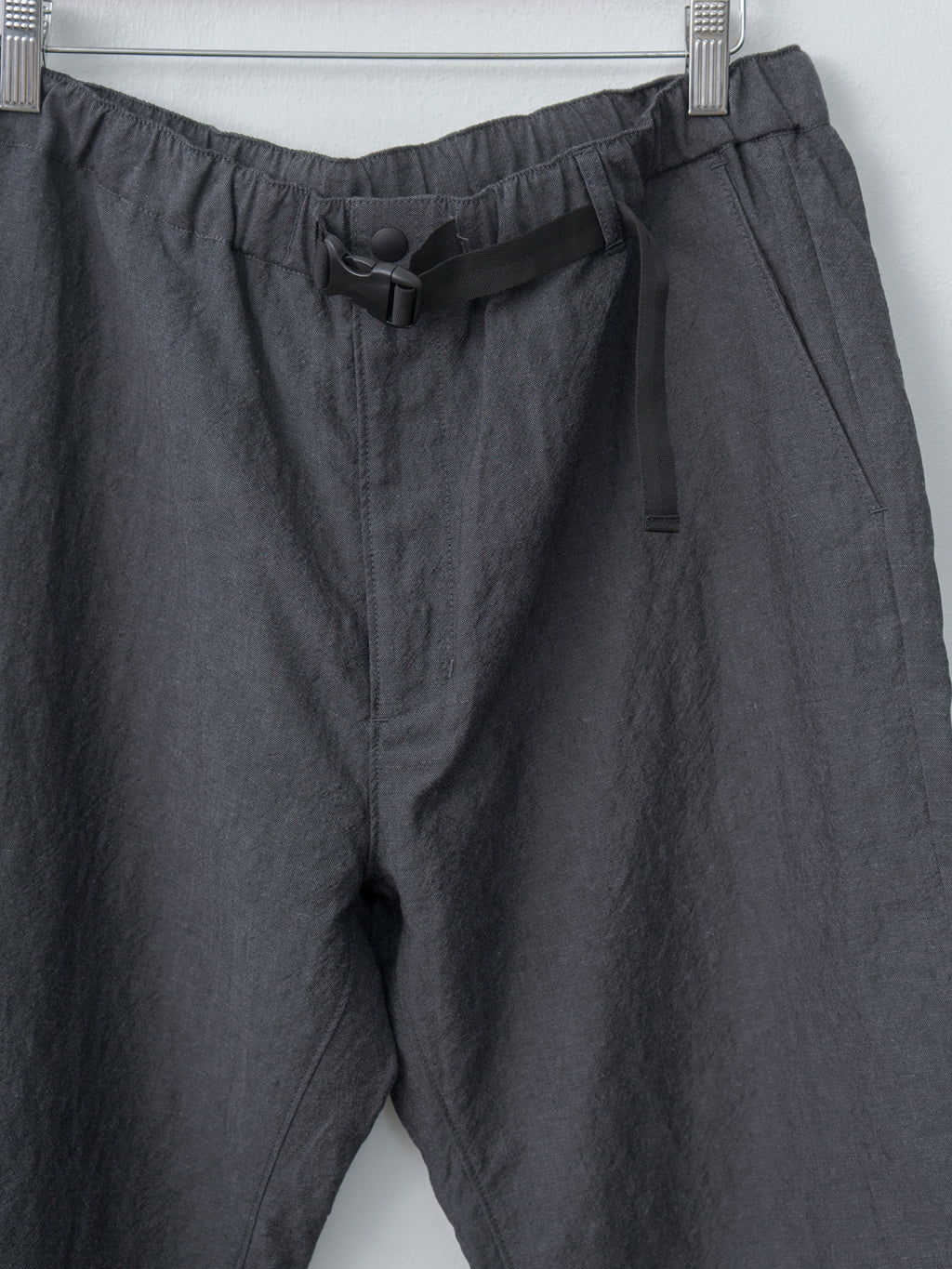 Namu Shop - Fujito N.O.Un Beltless Pants - Charcoal