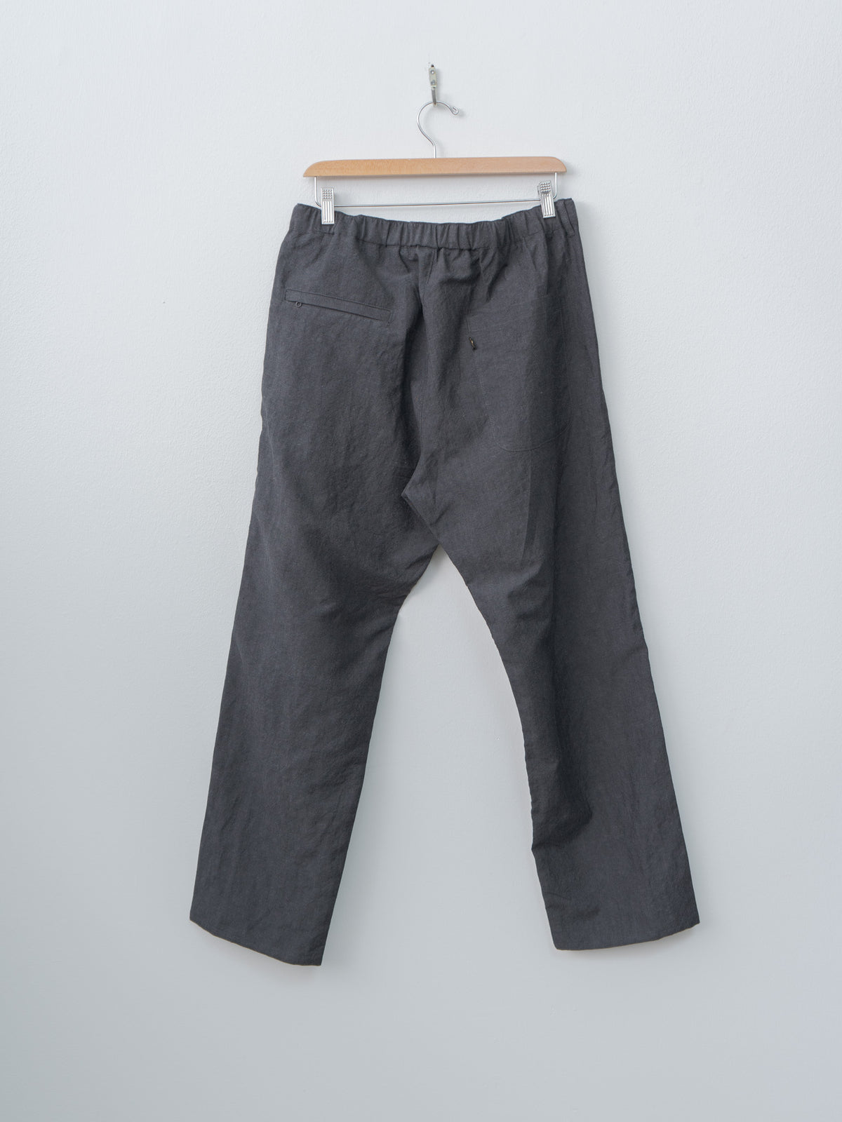 Namu Shop - Fujito N.O.Un Beltless Pants - Charcoal