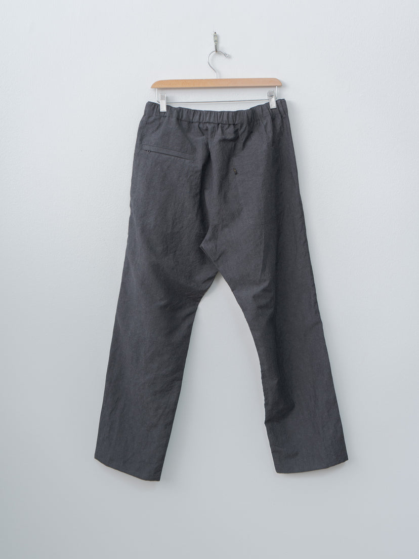 Namu Shop - Fujito N.O.Un Beltless Pants - Charcoal