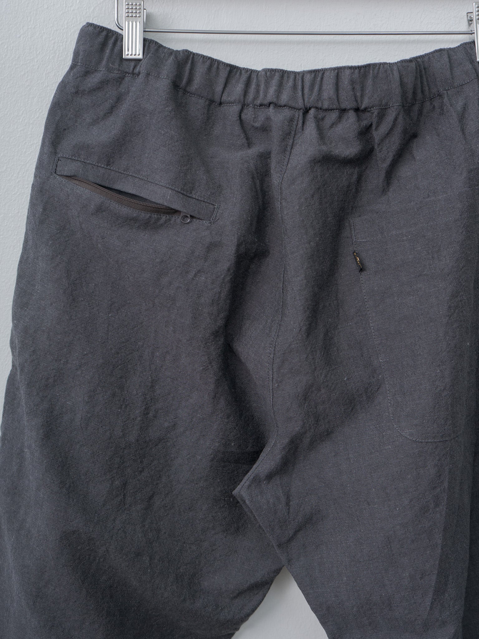 Namu Shop - Fujito N.O.Un Beltless Pants - Charcoal