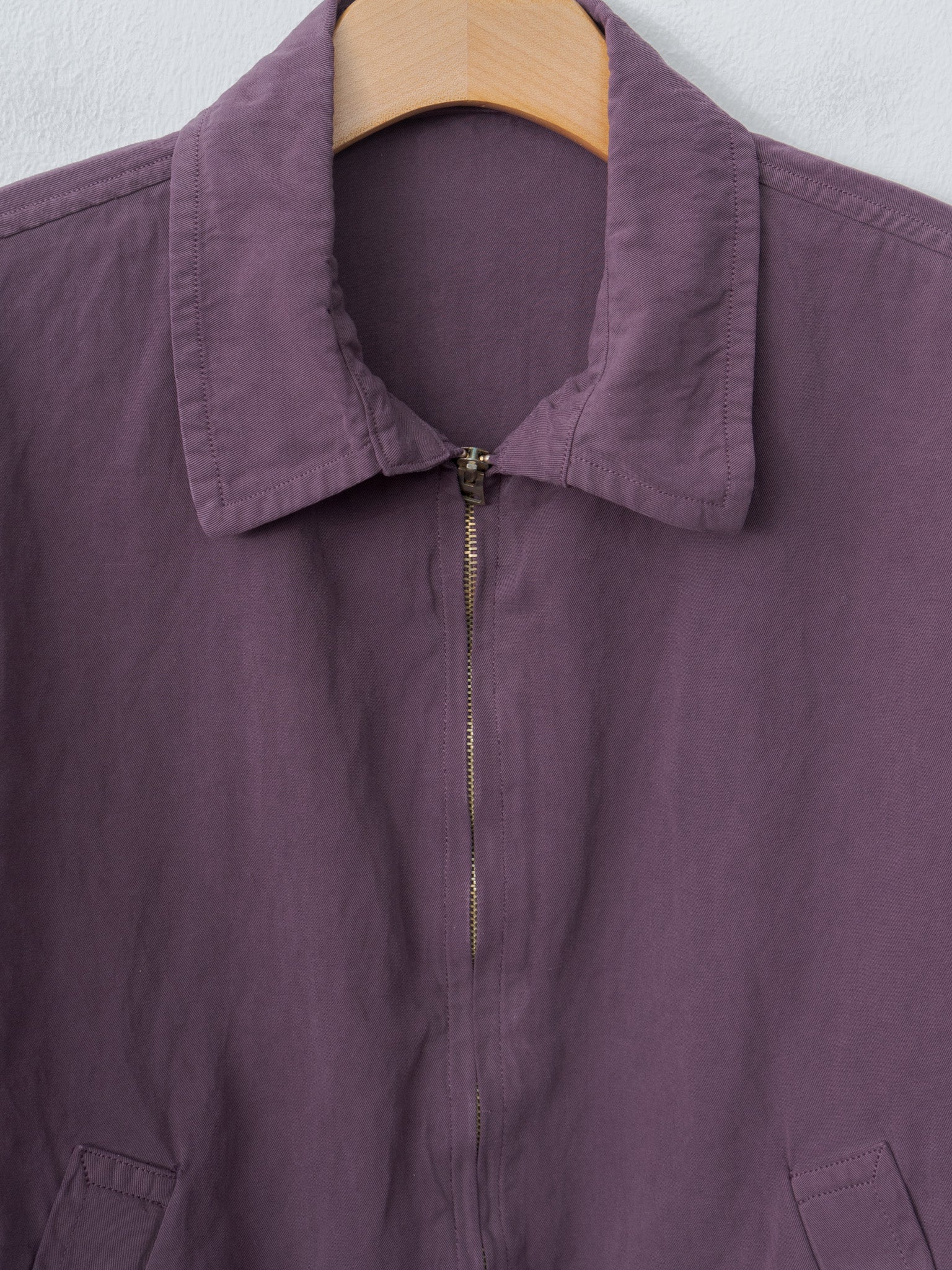 Namu Shop - Kaptain Sunshine Gaba Zip Blouson - Violet