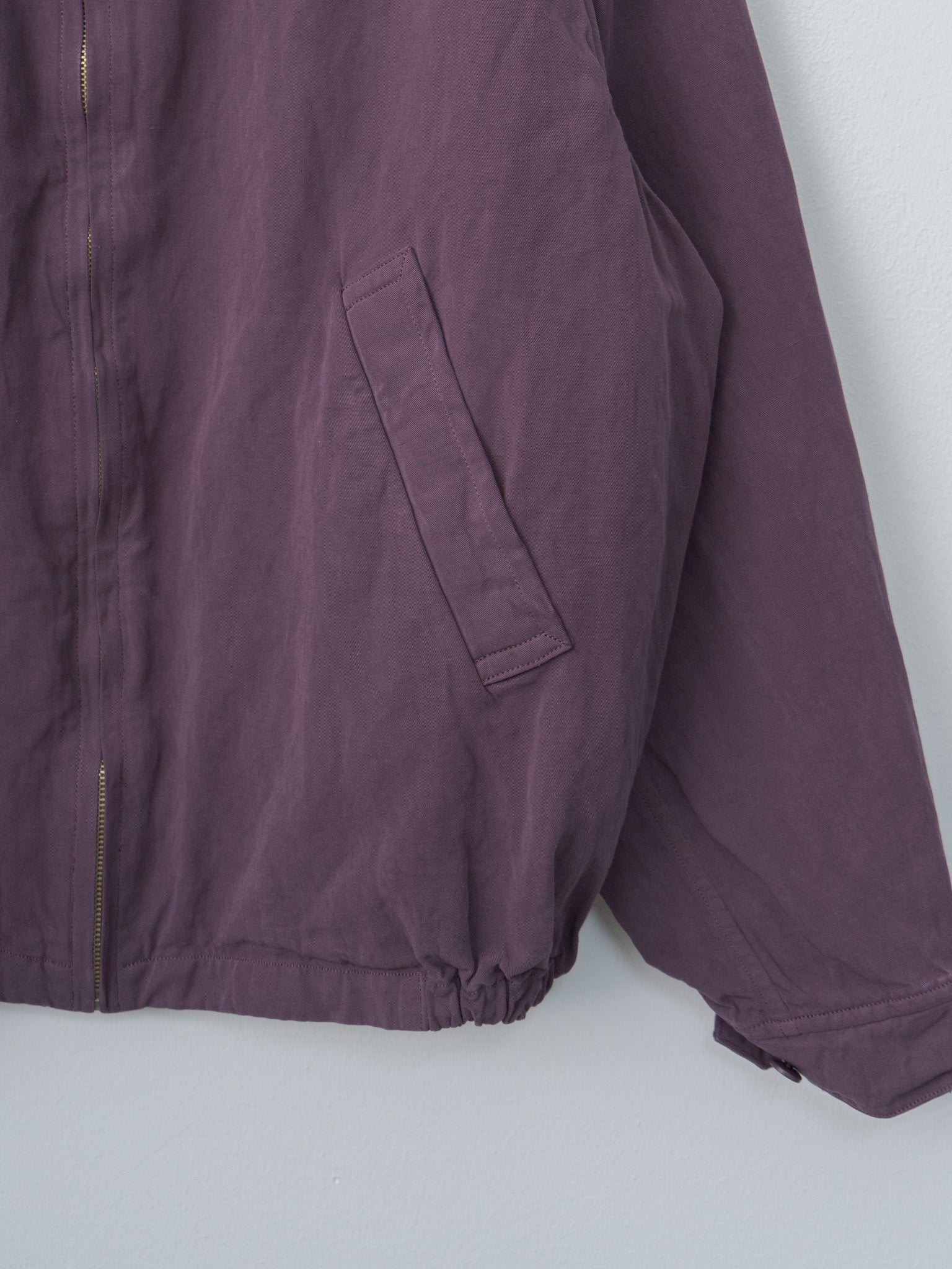 Namu Shop - Kaptain Sunshine Gaba Zip Blouson - Violet