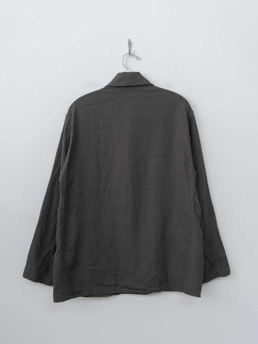 Namu Shop - Kaptain Sunshine Safari Shirt Jacket - Ink Black