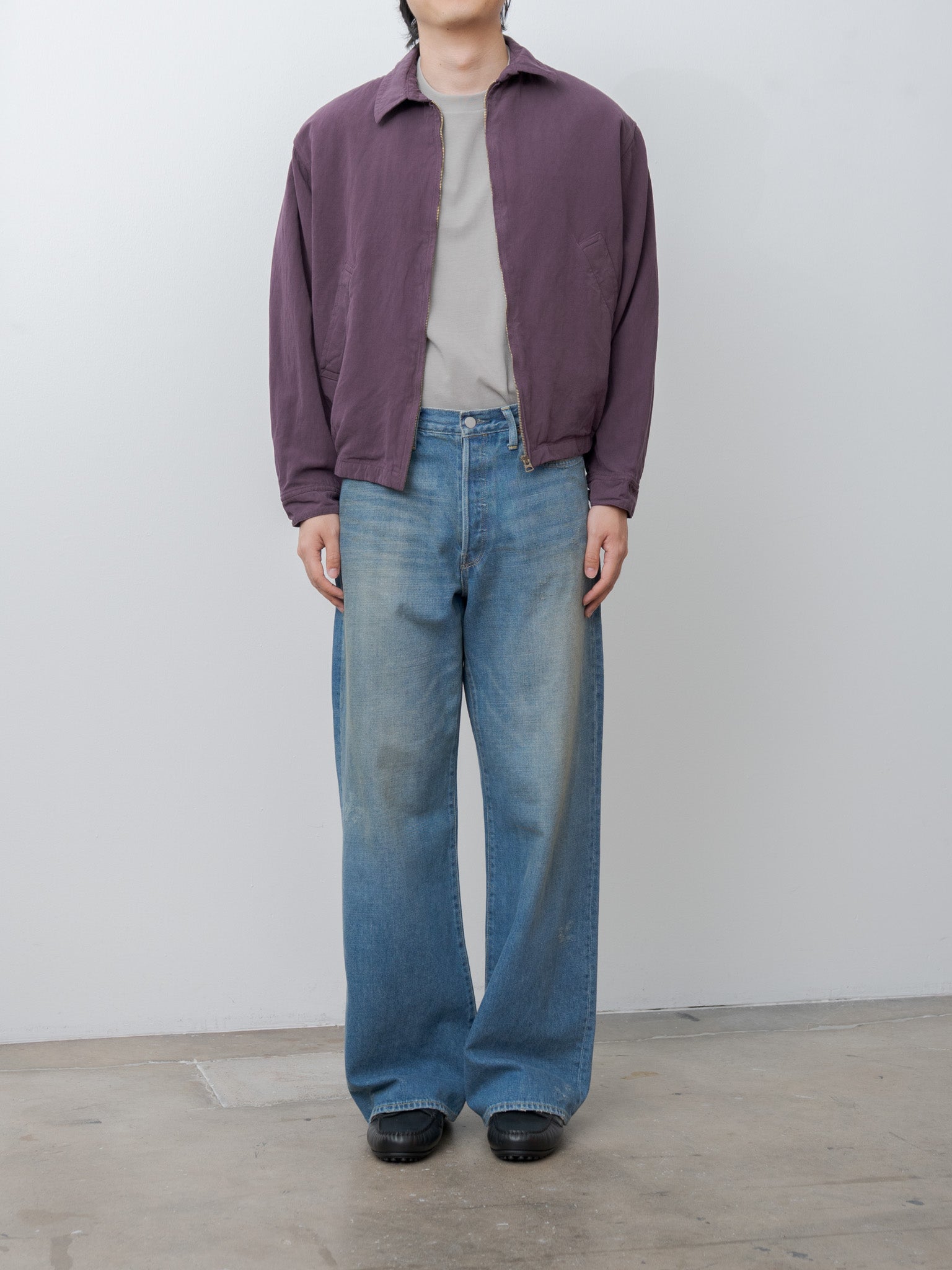 Gaba Zip Blouson - Violet