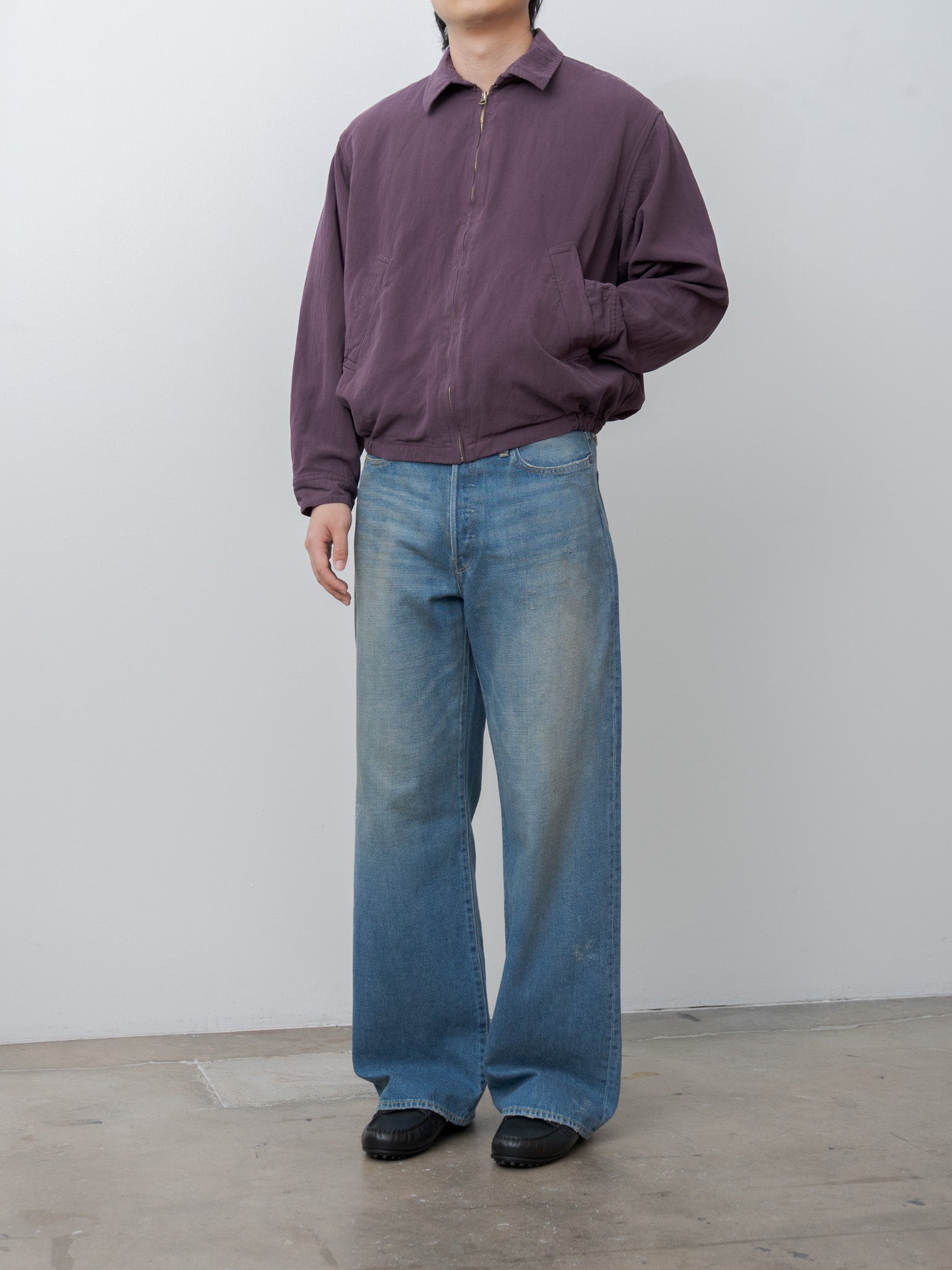 Gaba Zip Blouson - Violet Gaba Zip Blouson - Violet