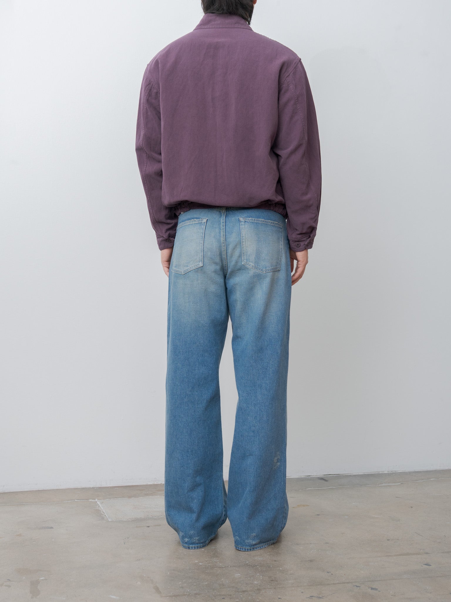 Namu Shop - Kaptain Sunshine Gaba Zip Blouson - Violet