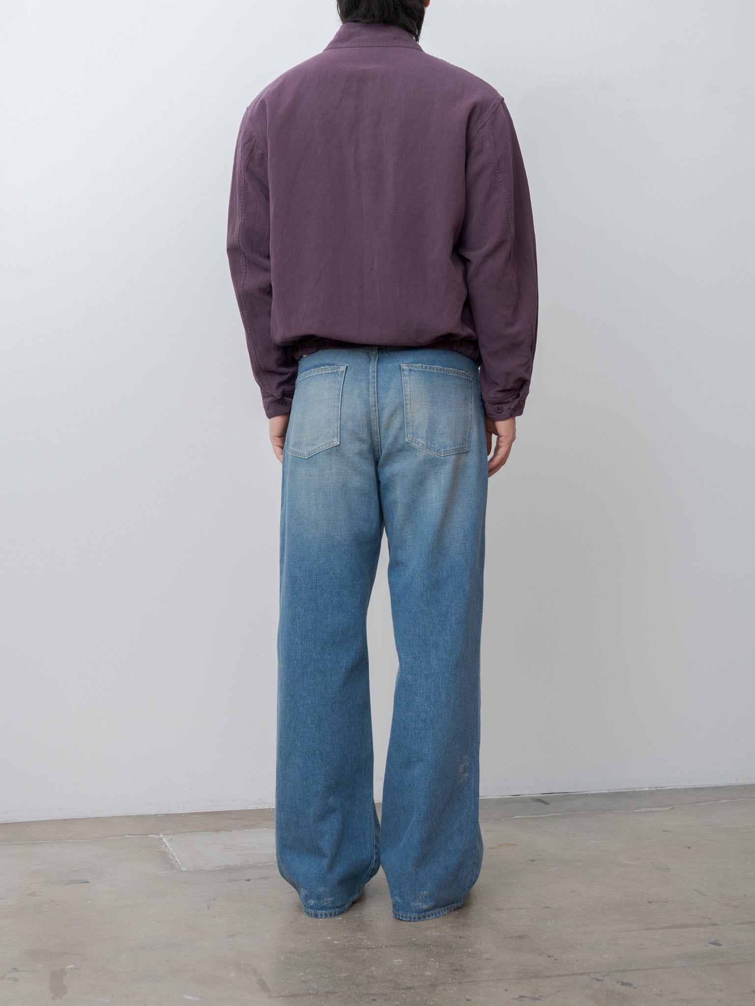 Namu Shop - Kaptain Sunshine Gaba Zip Blouson - Violet