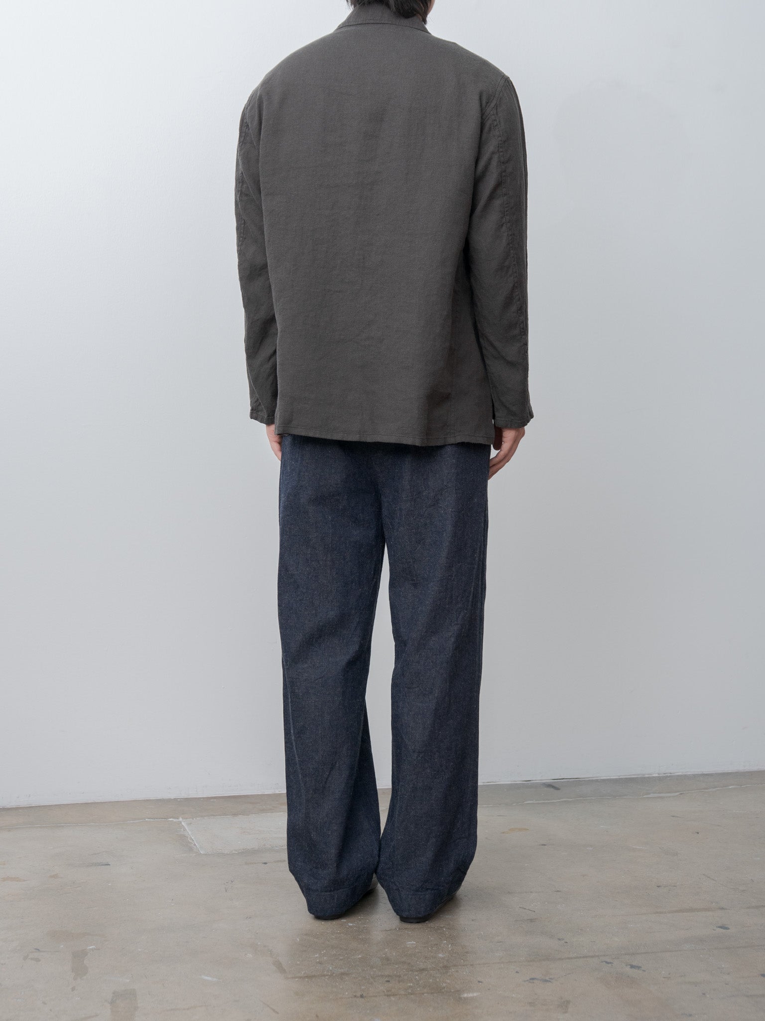 Namu Shop - Kaptain Sunshine Safari Shirt Jacket - Ink Black