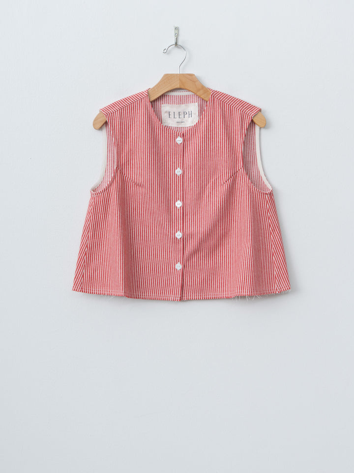 Namu Shop - Eleph A Cropped Top - Red