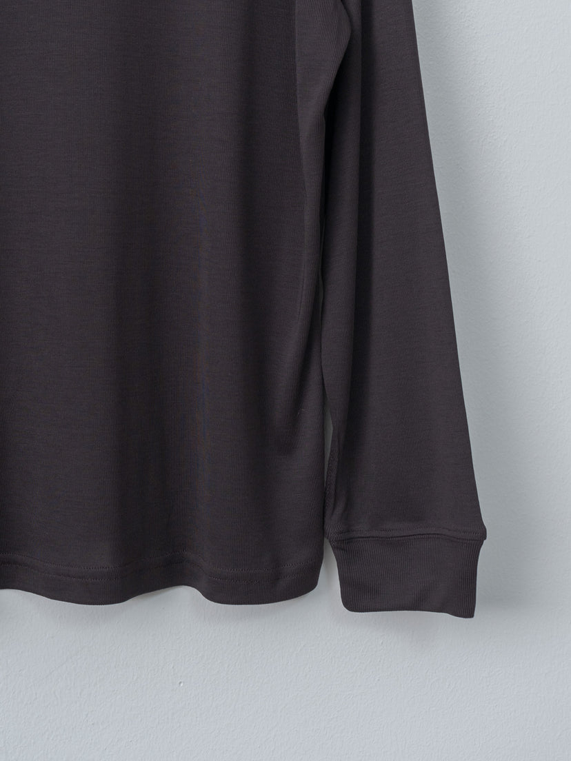 Namu Shop - Studio Nicholson SIMMONS Tee - Black Grape