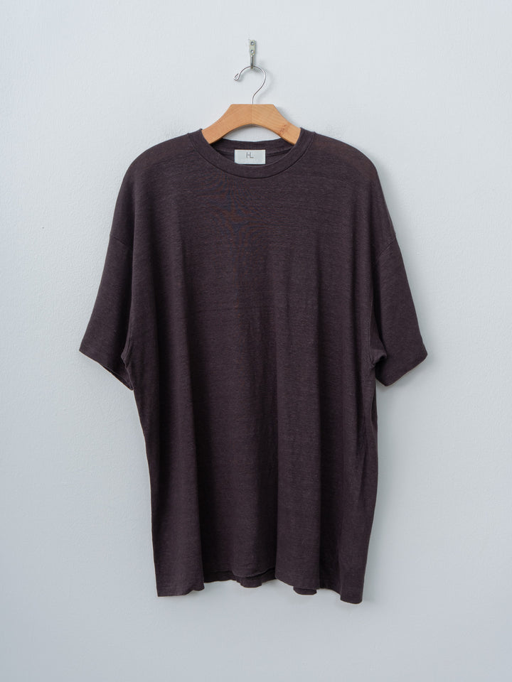 Linen T-Shirt - Brown