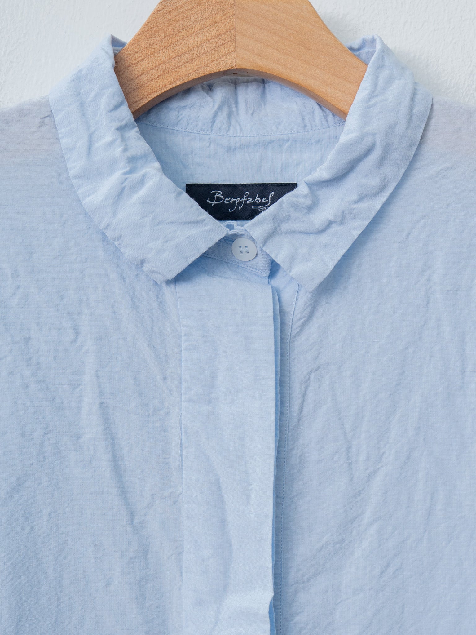 Bergfabel Sabi Dress - Azur, Cotton Linen Blend | Namu Shop