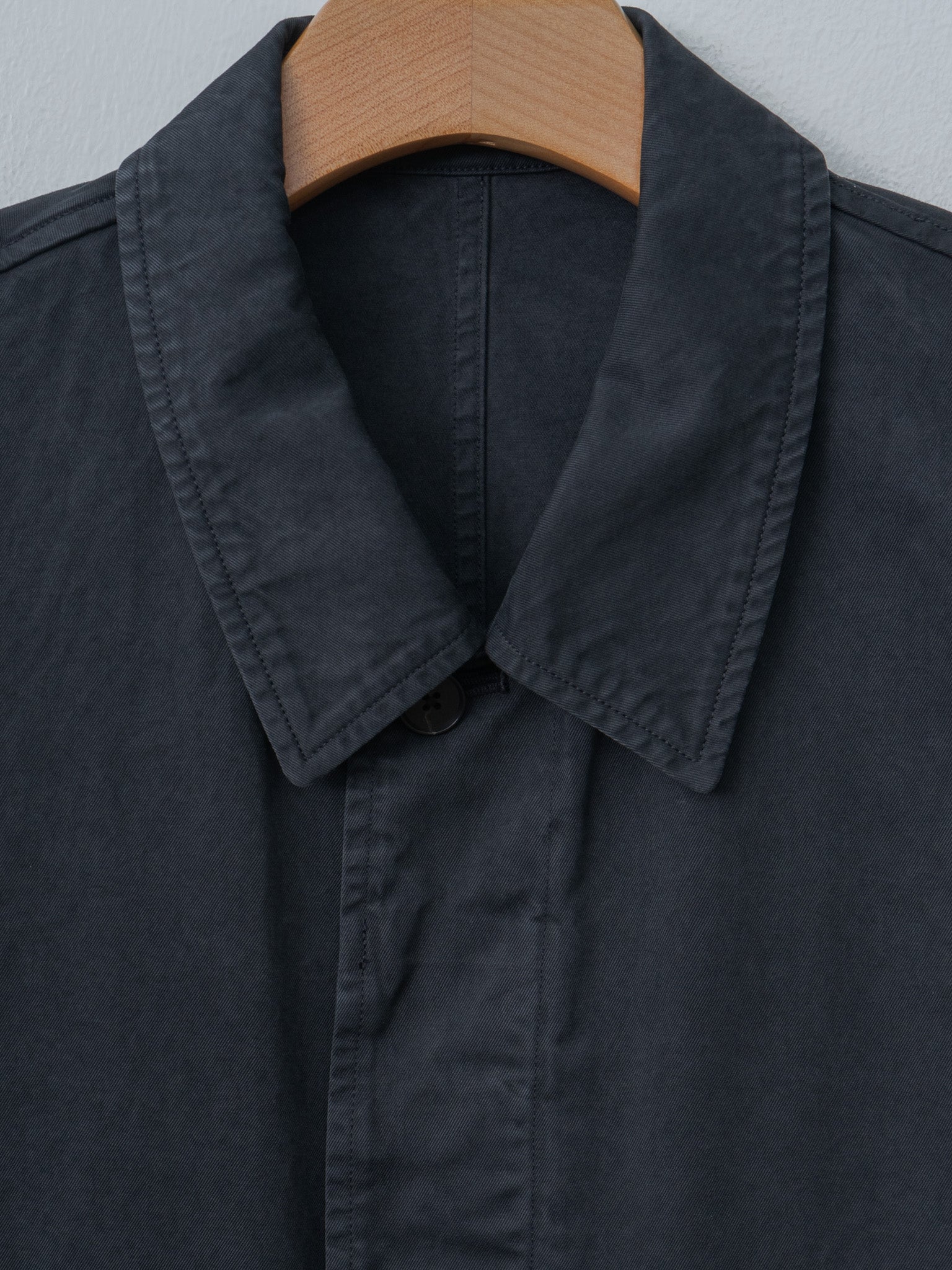Garment-Dyed Finx Light Chino Blouson - Black