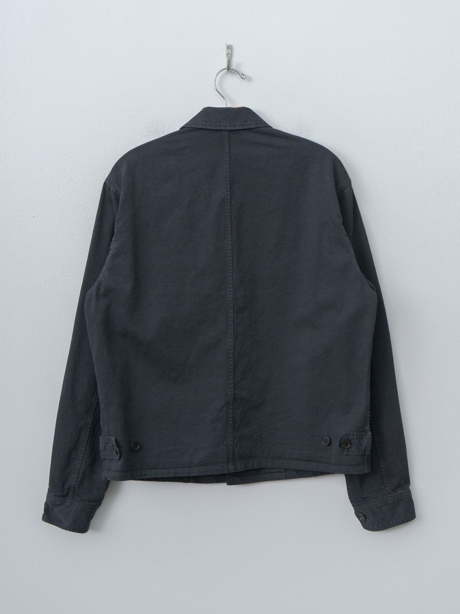 Garment-Dyed Finx Light Chino Blouson - Black