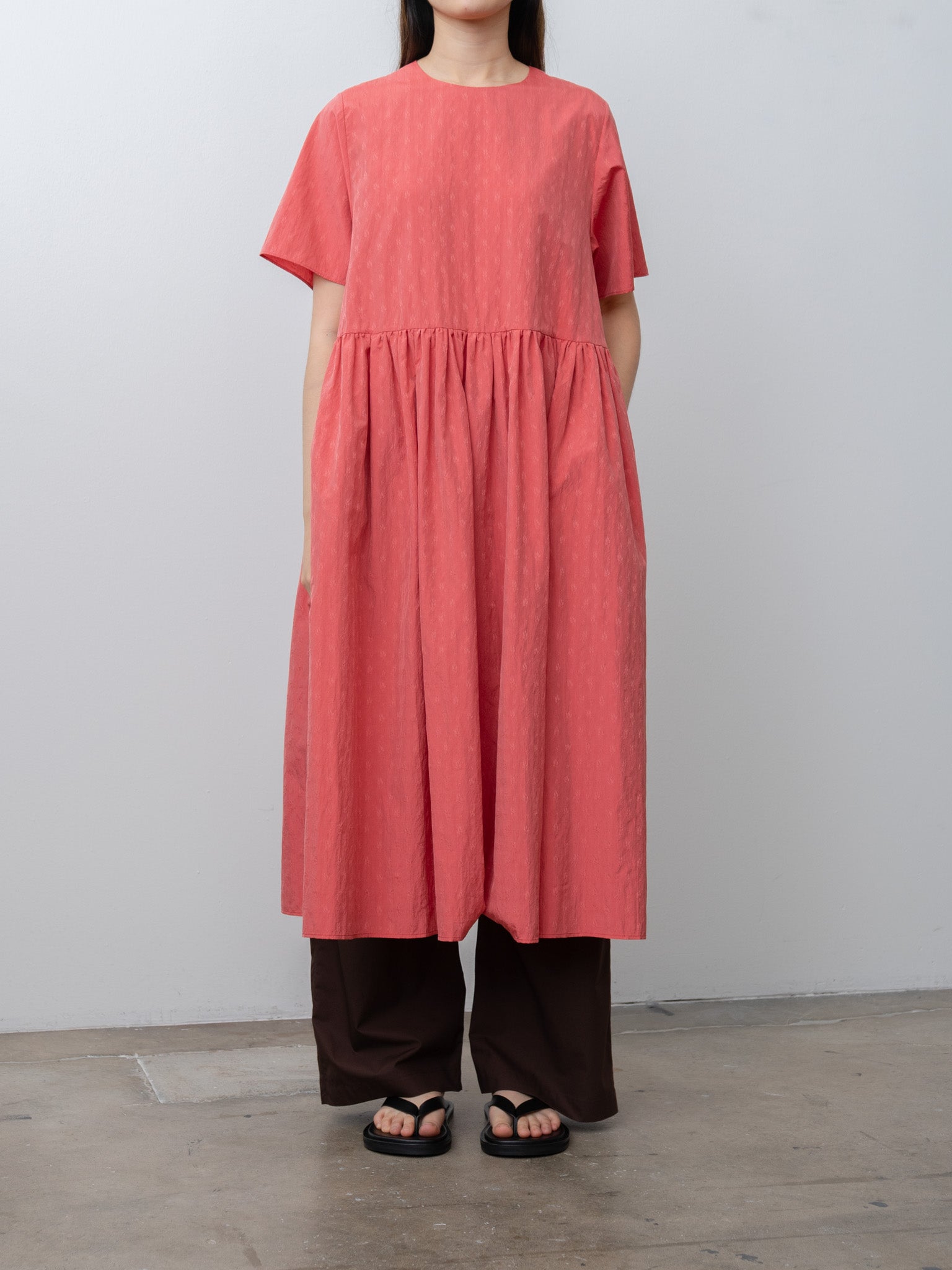 silk muumuu dress Ombre Purple Silk Muumuu Dress Atelier Pichita