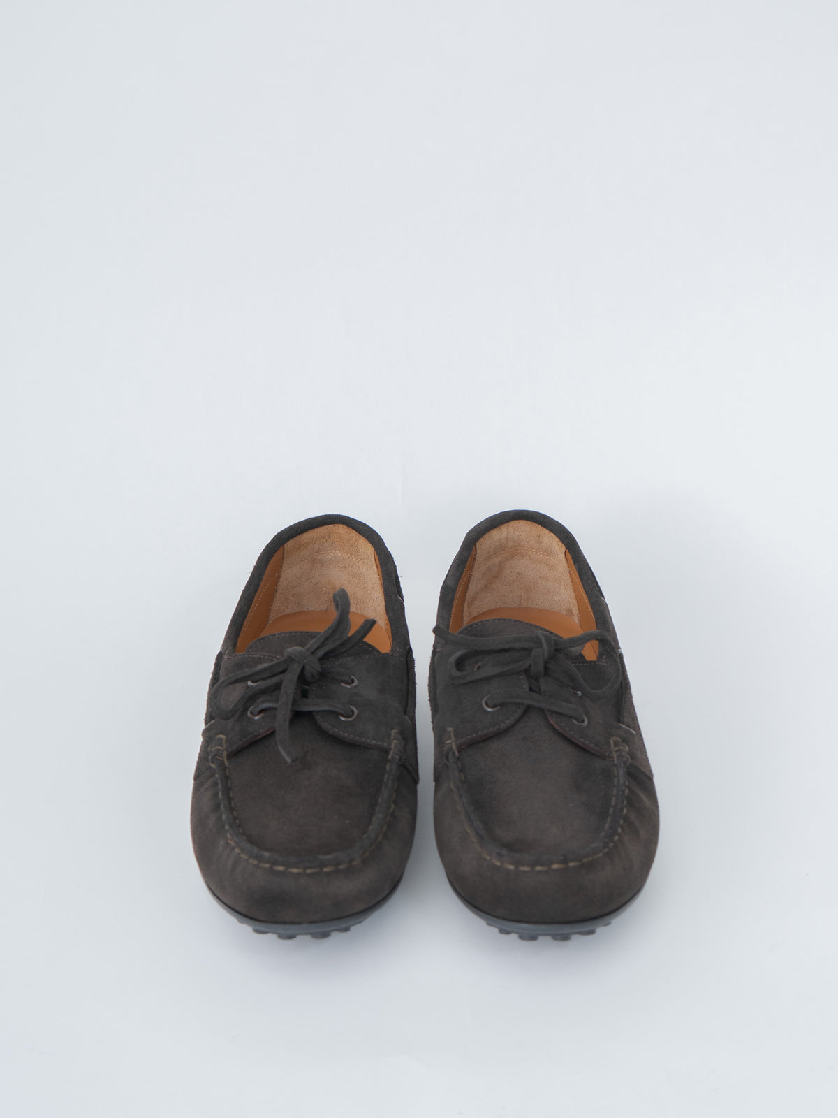 Namu Shop - Reproduction of Found 730TS Italian Navy Military Deck Shoes - Dark Brown Suede