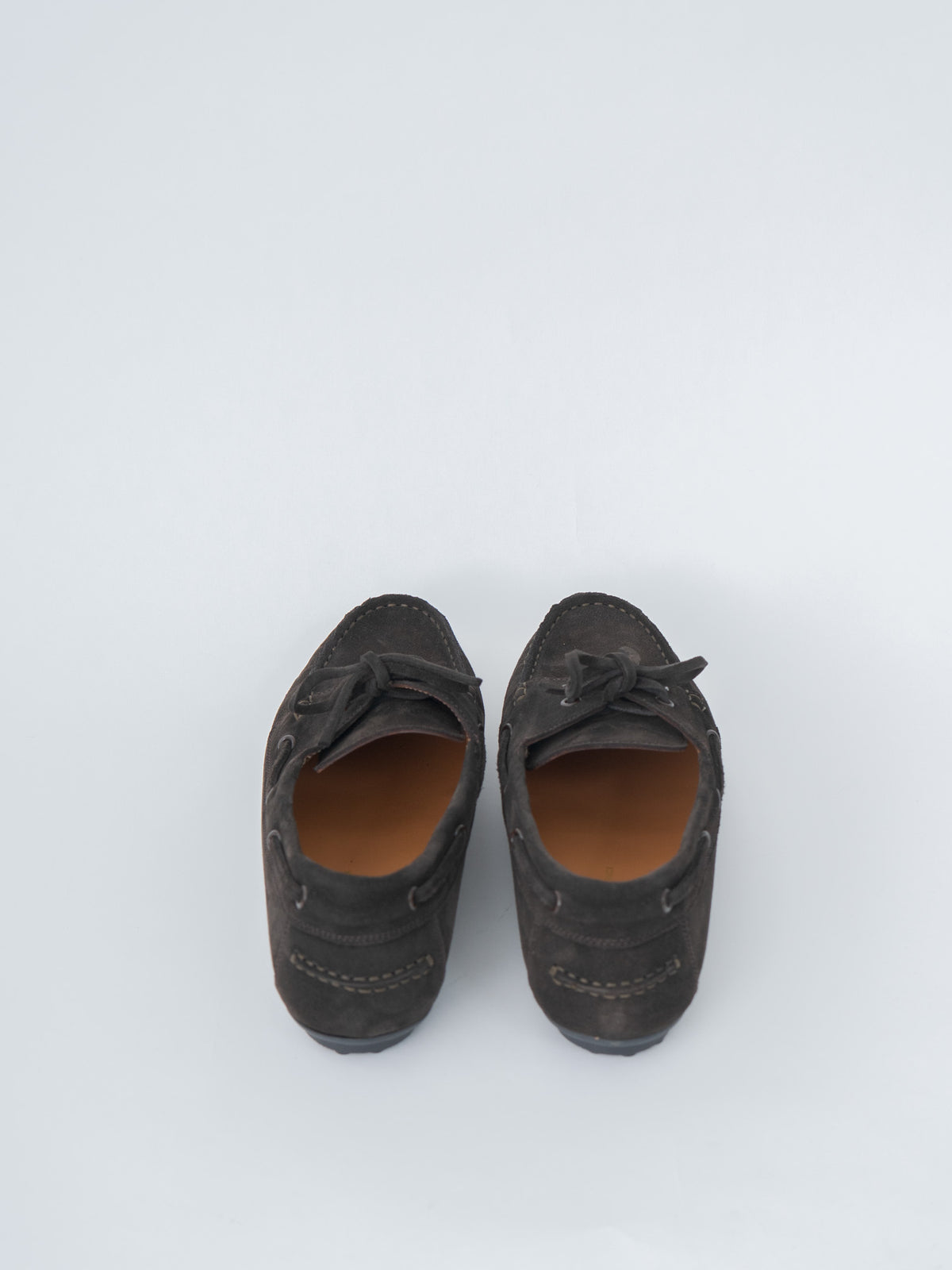 Namu Shop - Reproduction of Found 730TS Italian Navy Military Deck Shoes - Dark Brown Suede