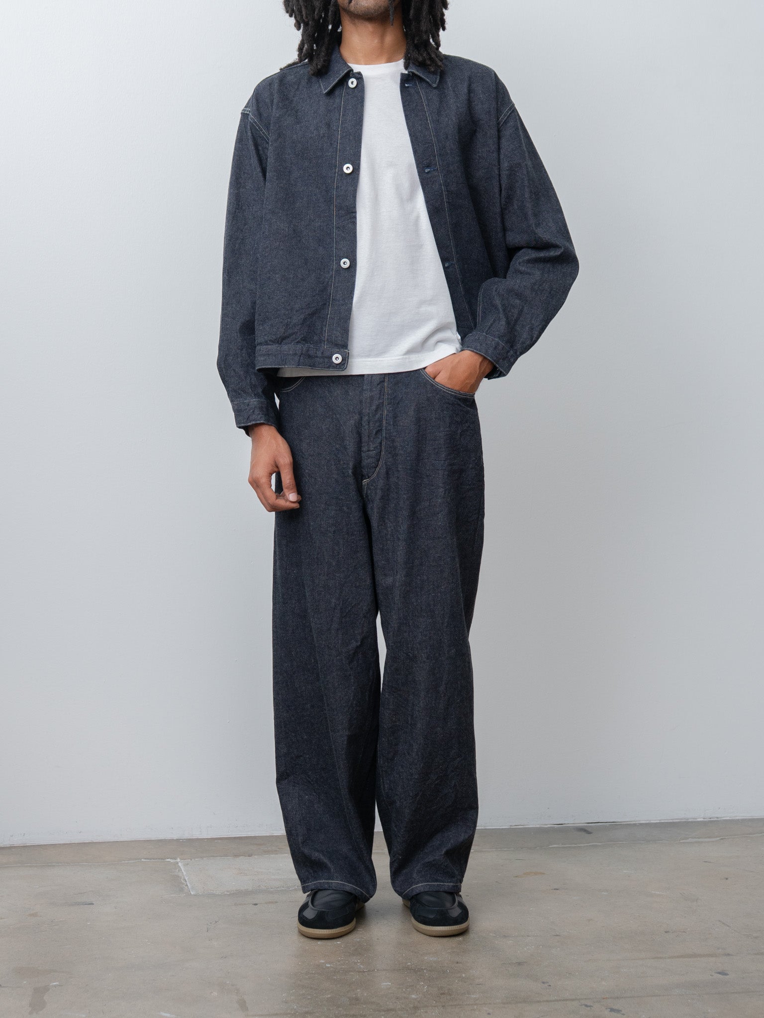 Namu Shop - Blurhms 12.9oz Denim Proto Jacket - Indigo