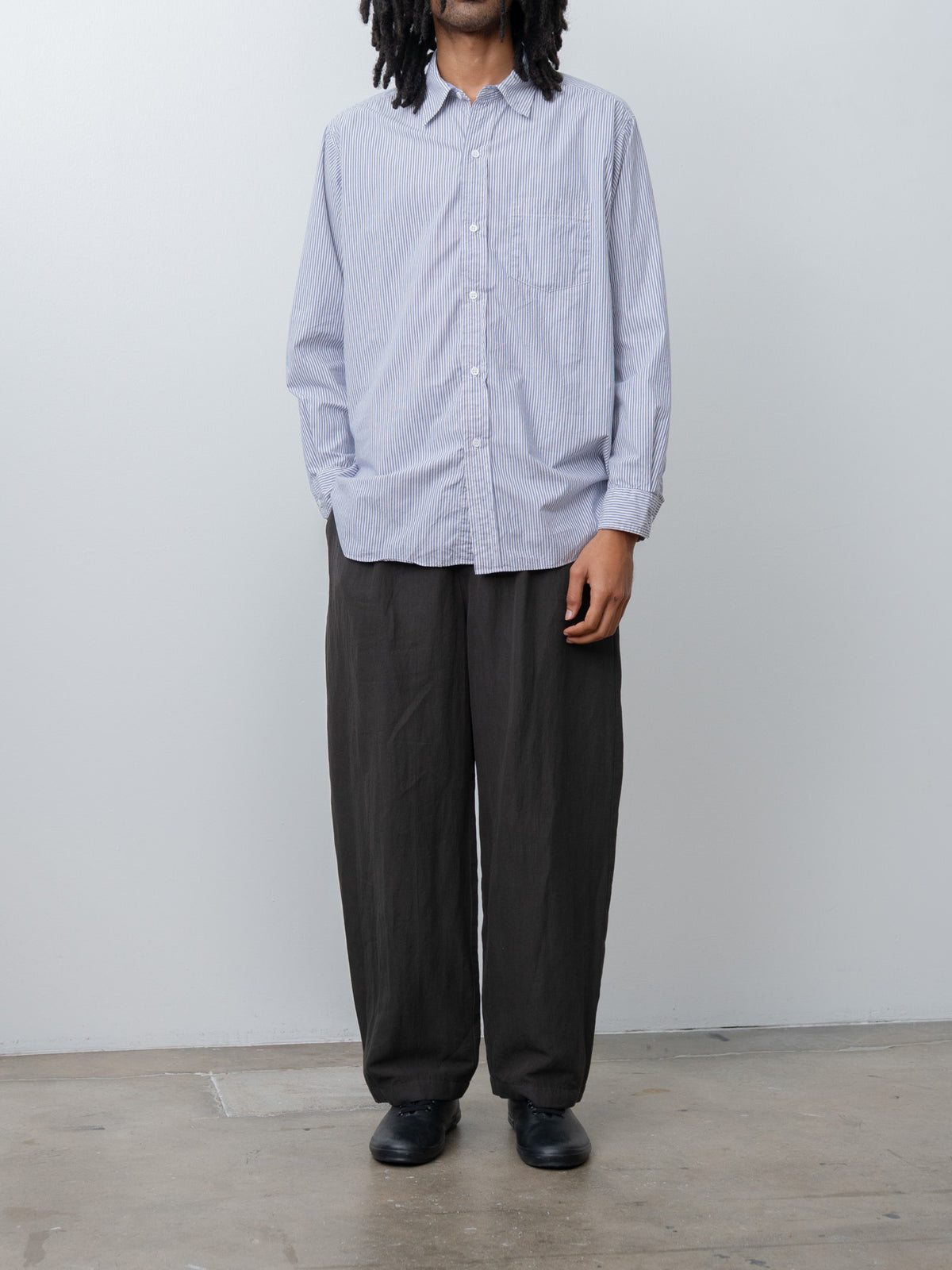 Namu Shop - Herill Broad Work Shirt - Stripe