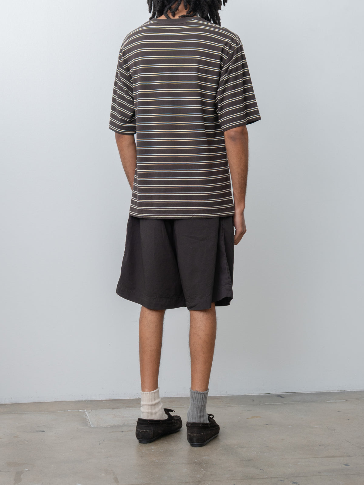Namu Shop - Herill Ripstop Chino Shorts - Brown