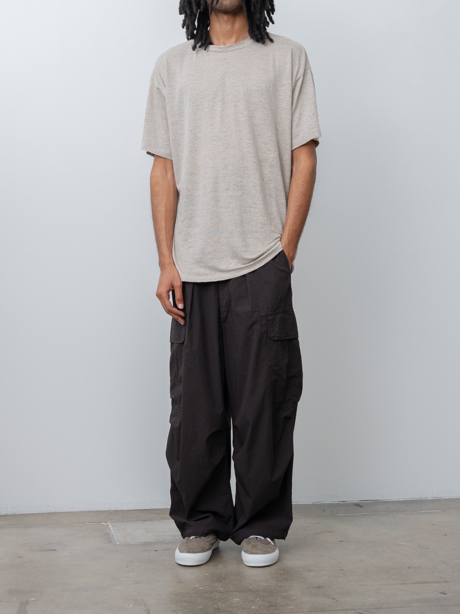 Namu Shop - Herill Linen T-Shirt - Natural