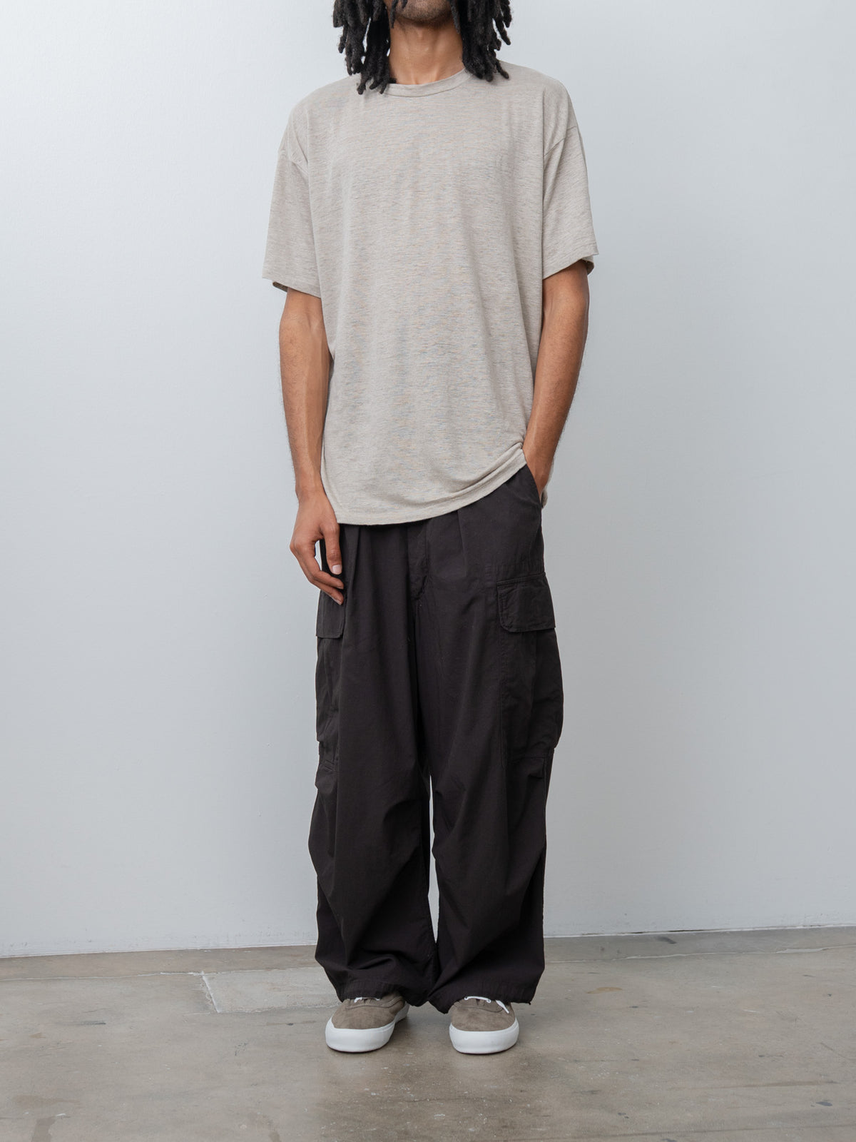 Namu Shop - Herill Ripstop Jungle Fatigue Pants - Brown