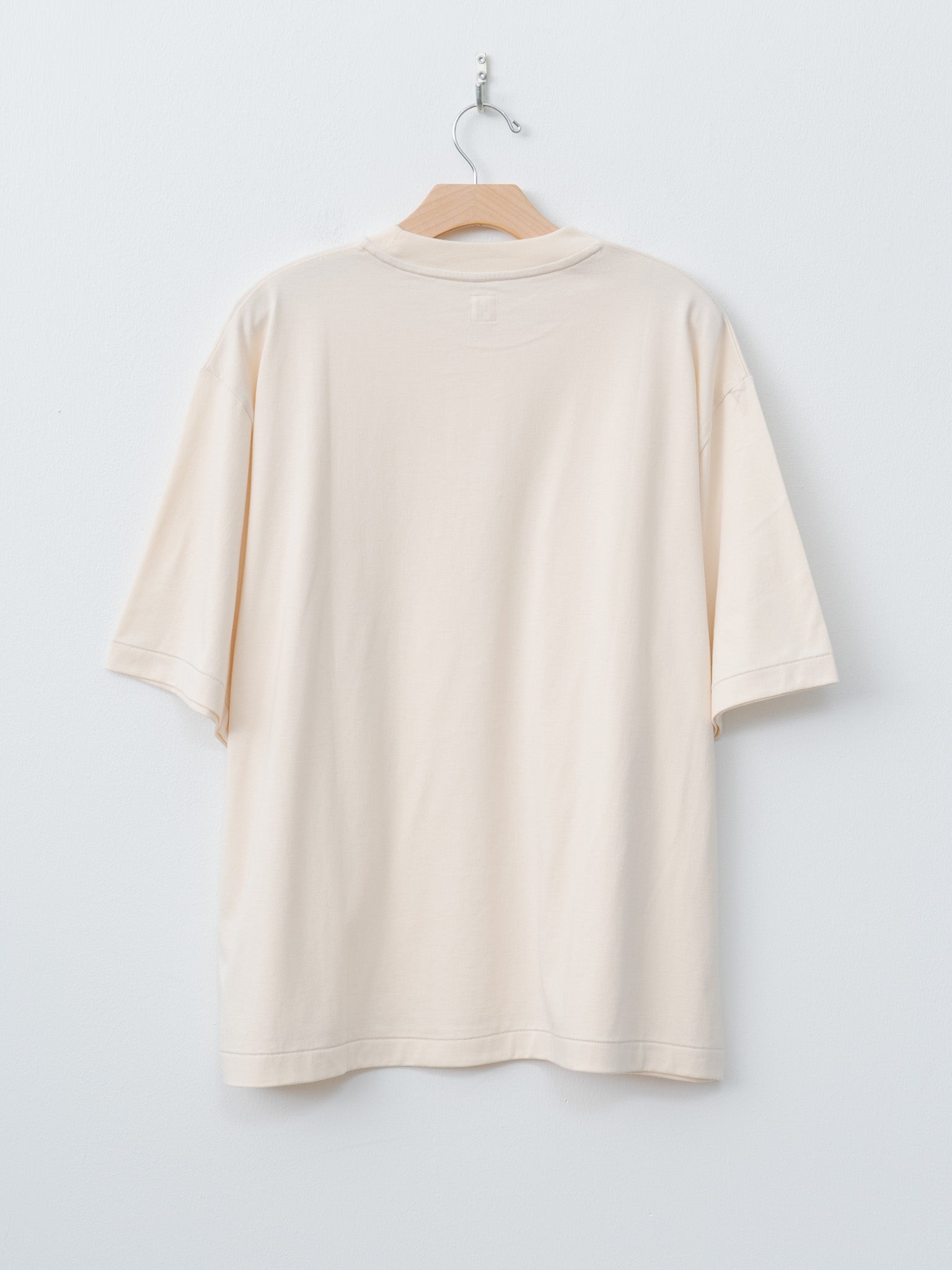 Namu Shop - Blurhms Silk Cotton S/S Tee Wide - Ivory