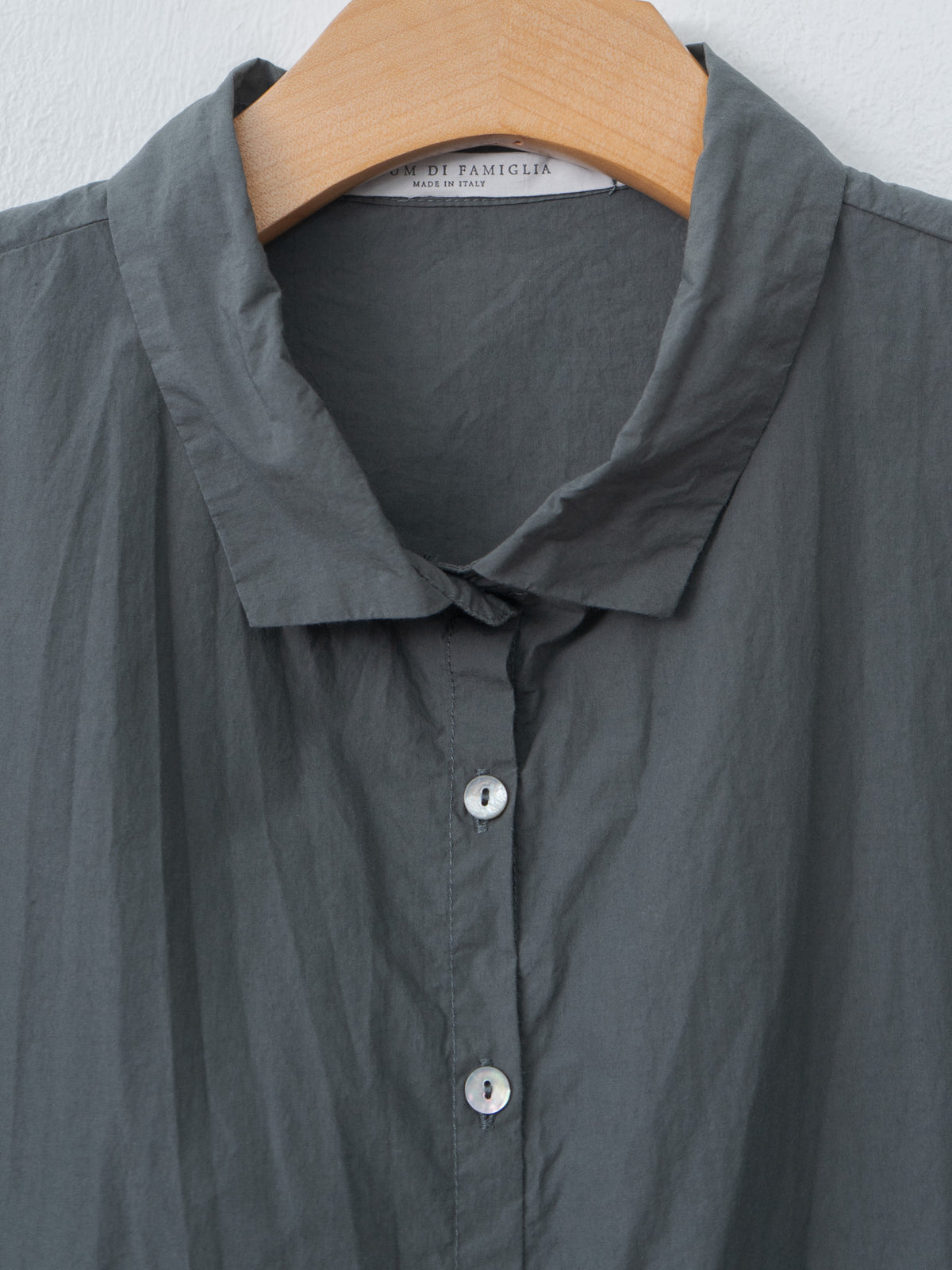 Namu Shop - Album di Famiglia Short Sleeveless Shirt TC - Thyme