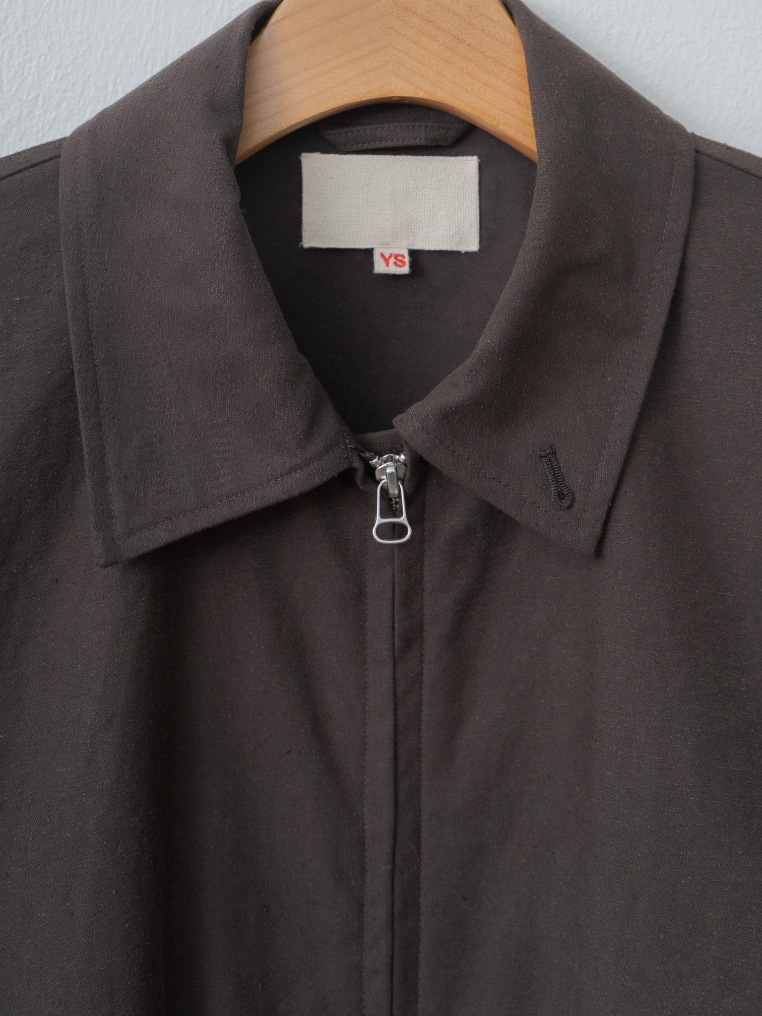 Zip Blouson - Brown