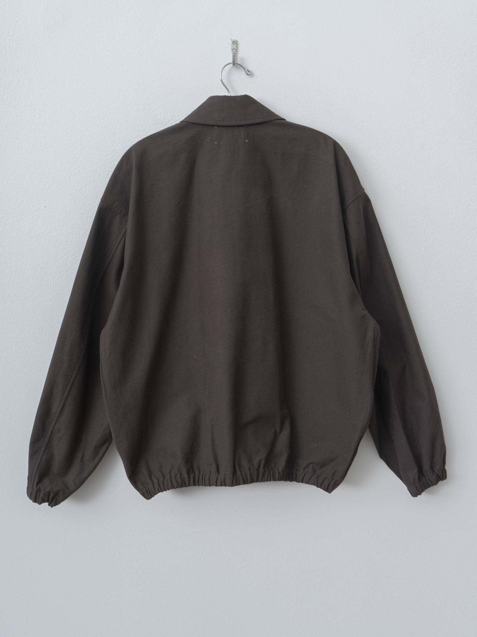 Zip Blouson - Brown Zip Blouson - Brown