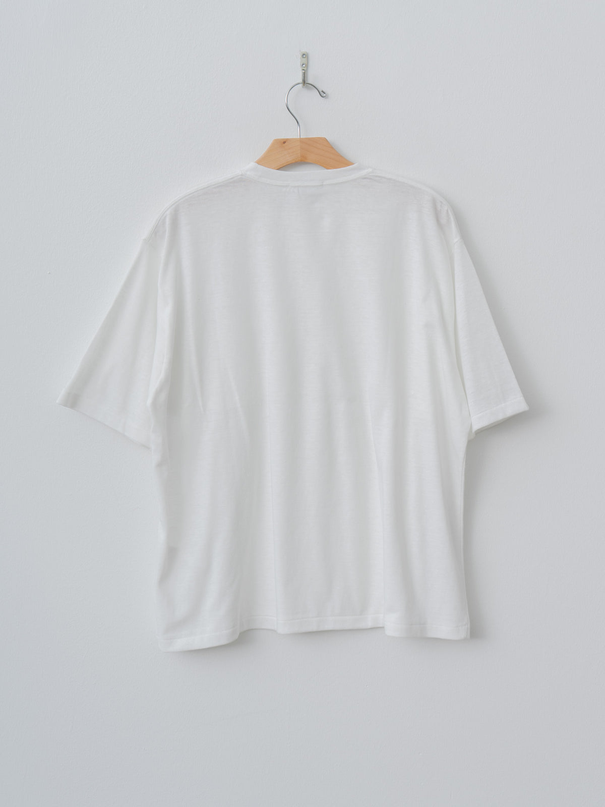 Namu Shop - Yleve T/C Slub Yarn Jersey Pocket T - White