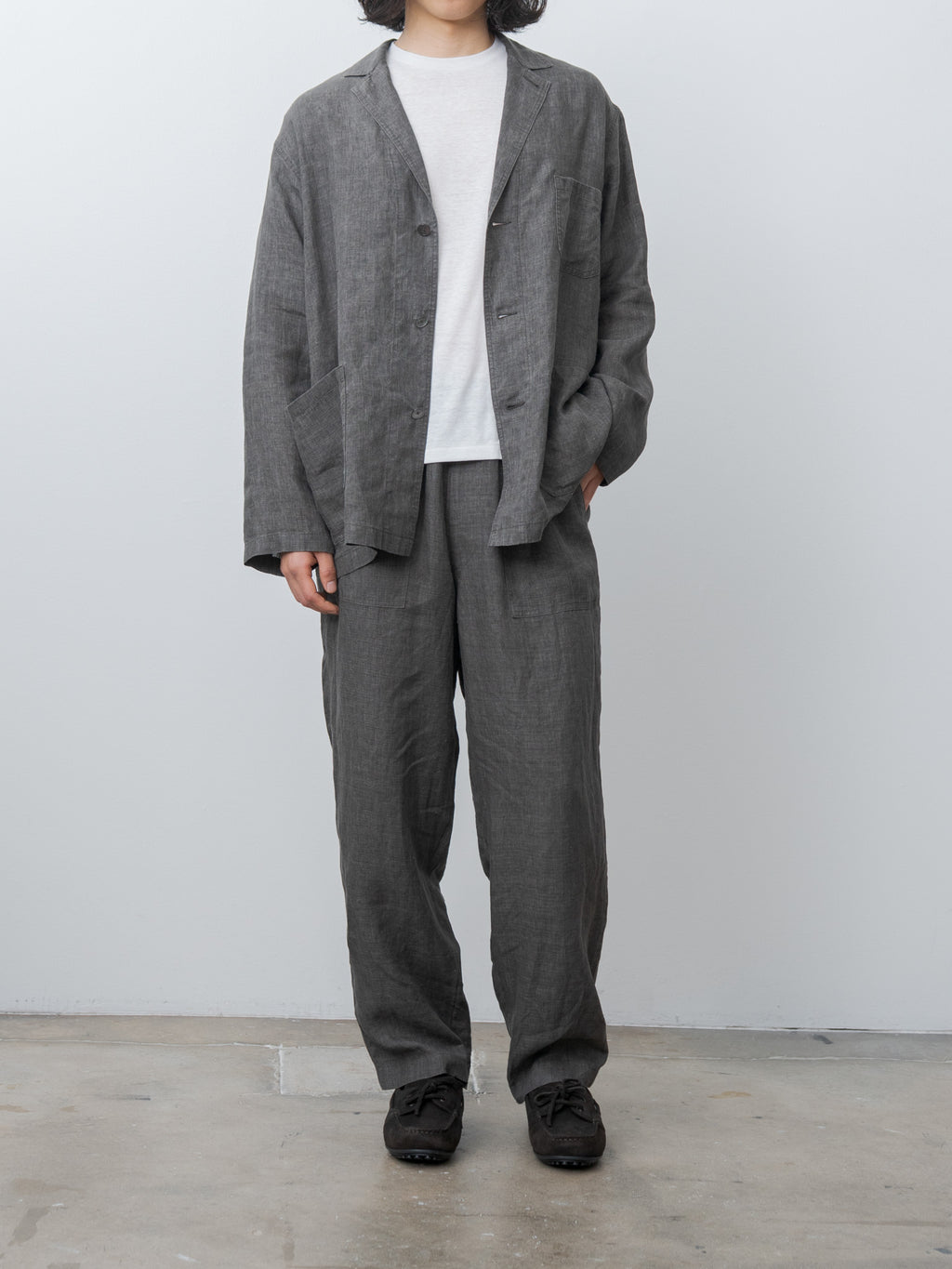 Namu Shop - Yleve Linen Poplin PT - Sumi
