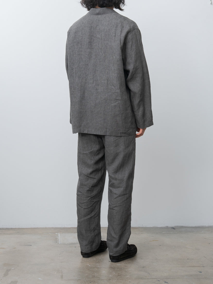 Namu Shop - Yleve Linen Poplin JK - Sumi