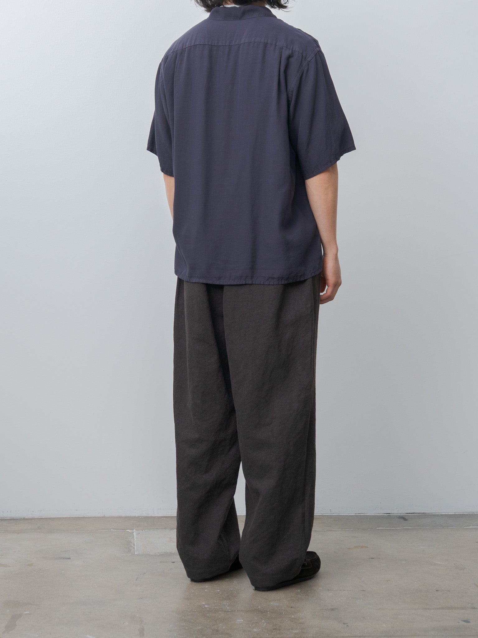 Namu Shop - Yoko Sakamoto Wide Easy Pants - Brown (L)