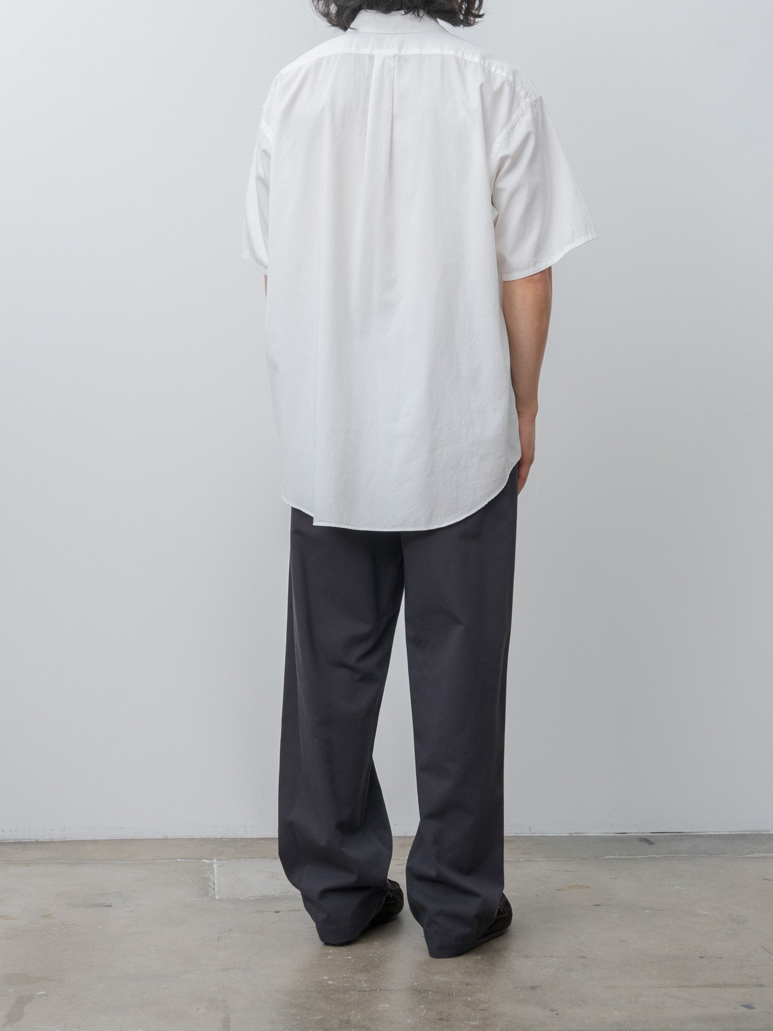 Namu Shop - Y Organic Cotton Tencel Chino Trousers - Navy