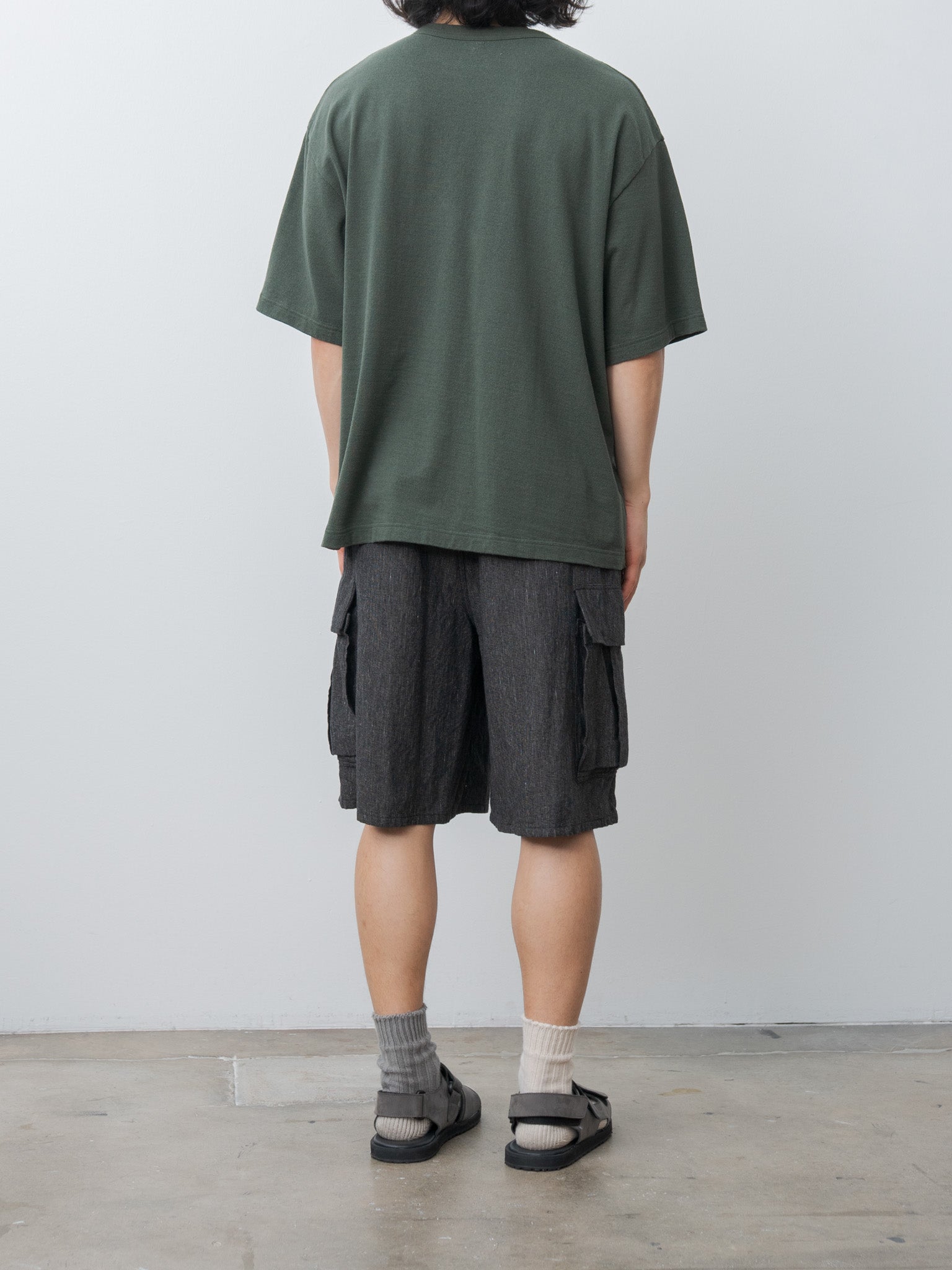 Namu Shop - Blurhms Cotton Mix Nep 6P Shorts - Black