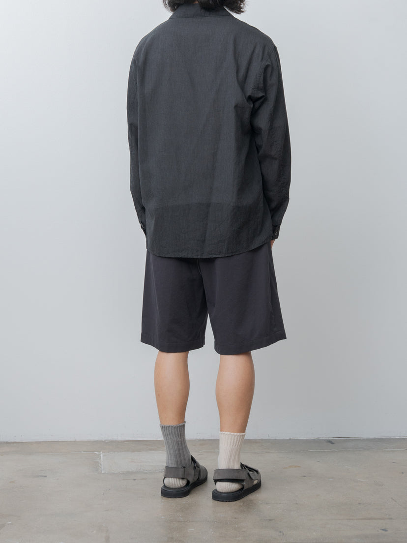 Namu Shop - Y Organic Cotton Tencel Chino Shorts - Navy