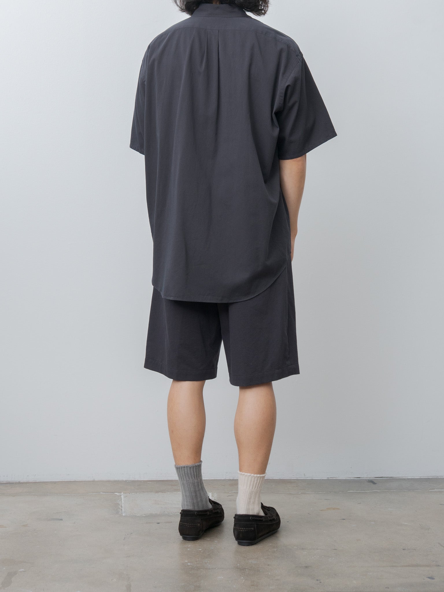 Namu Shop - Y Organic Cotton Tencel Chino Shorts - Navy (restocked)