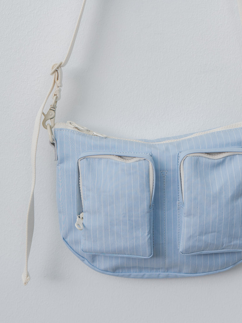Namu Shop - Amiacalva Cotton Polyester Bodybag S - Stripe Blue