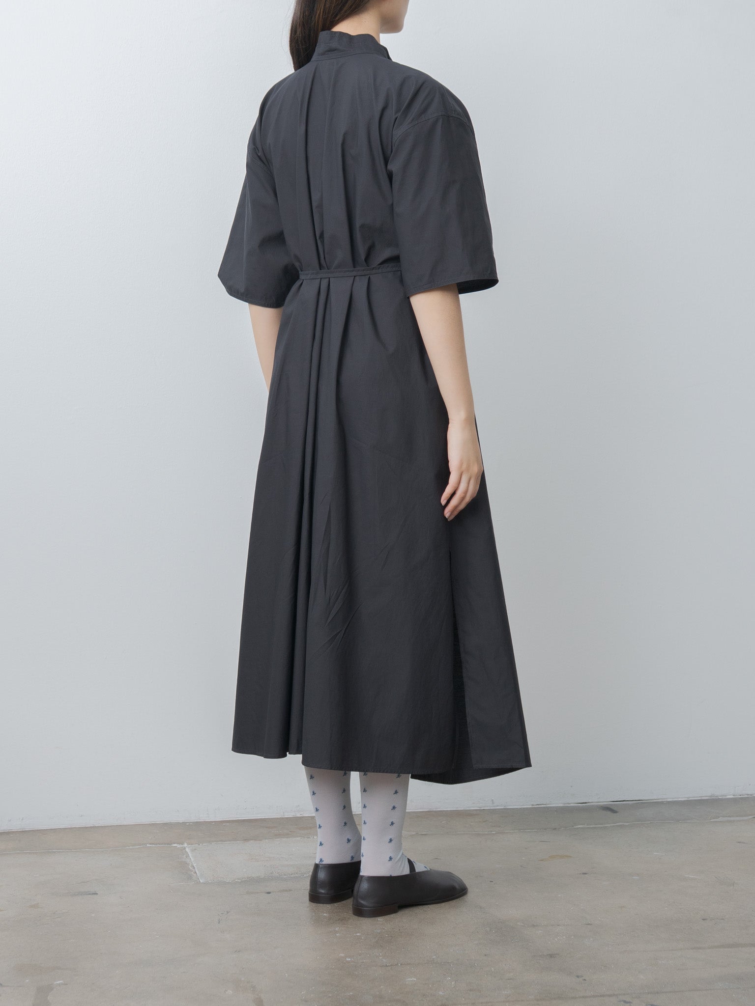 Namu Shop - Lemaire Reversible Tube Dress - Squid Ink
