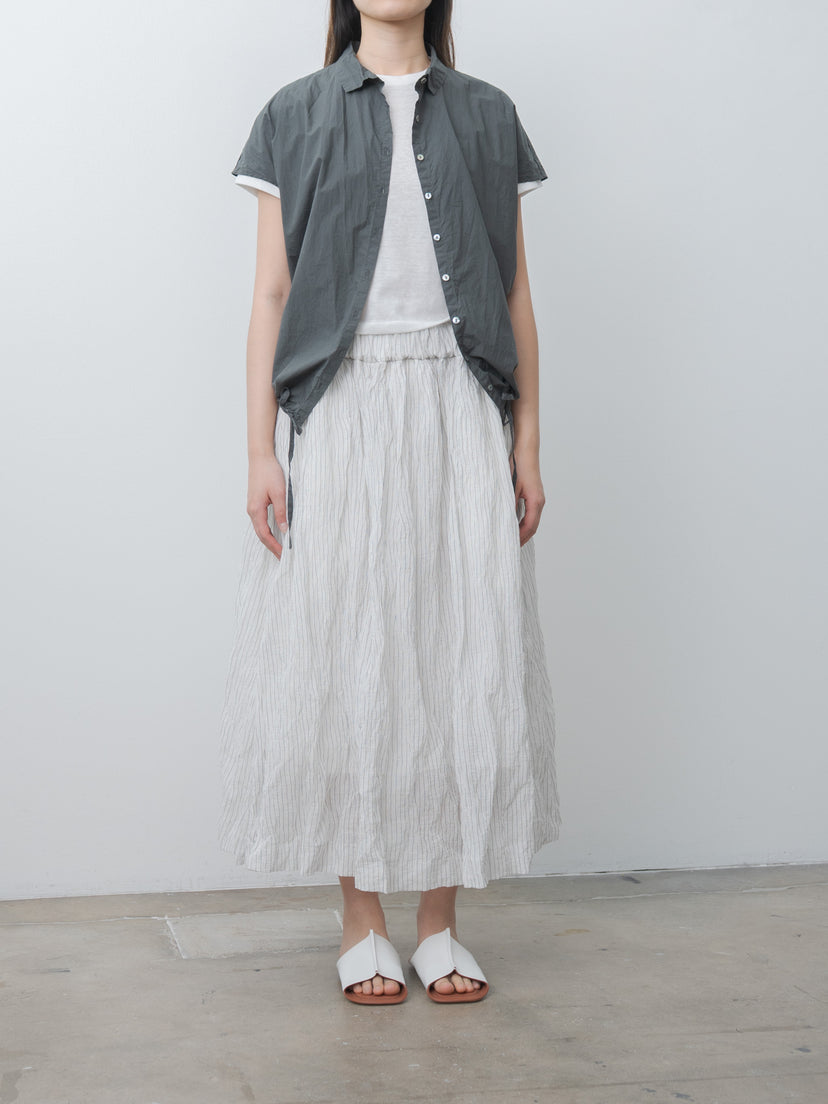 Namu Shop - Album di Famiglia Short Sleeveless Shirt TC - Thyme
