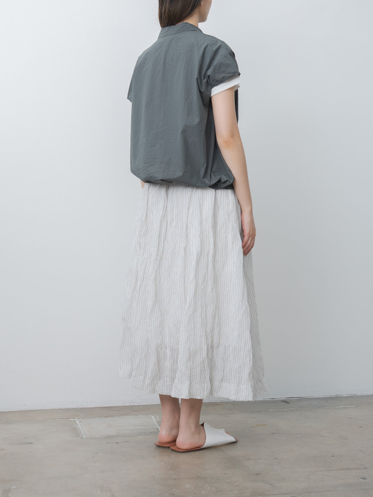 Namu Shop - Album di Famiglia Striped Double Skirt V+TC - Stripe