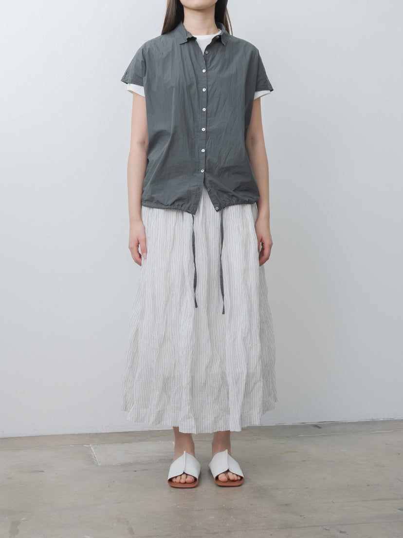 Namu Shop - Album di Famiglia Short Sleeveless Shirt TC - Thyme