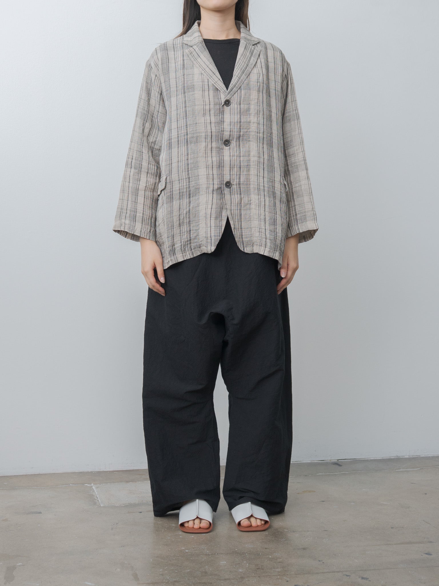 Namu Shop - Ichi Antiquites Short Sleeve Pullover - Black