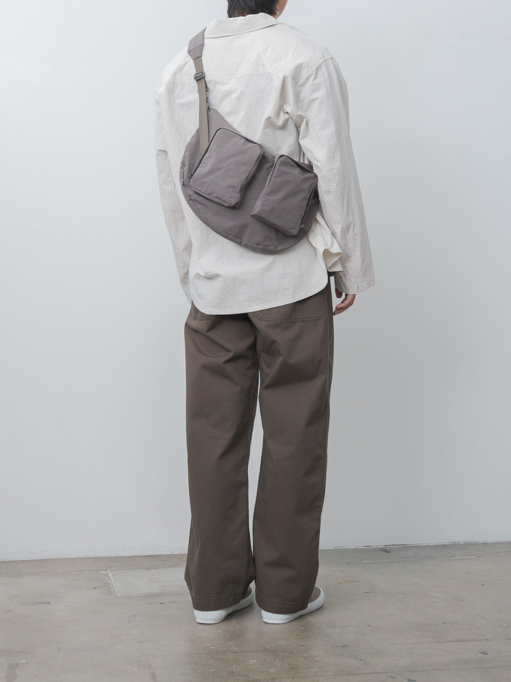 Namu Shop - Amiacalva Split Yarn Bodybag M - Gray