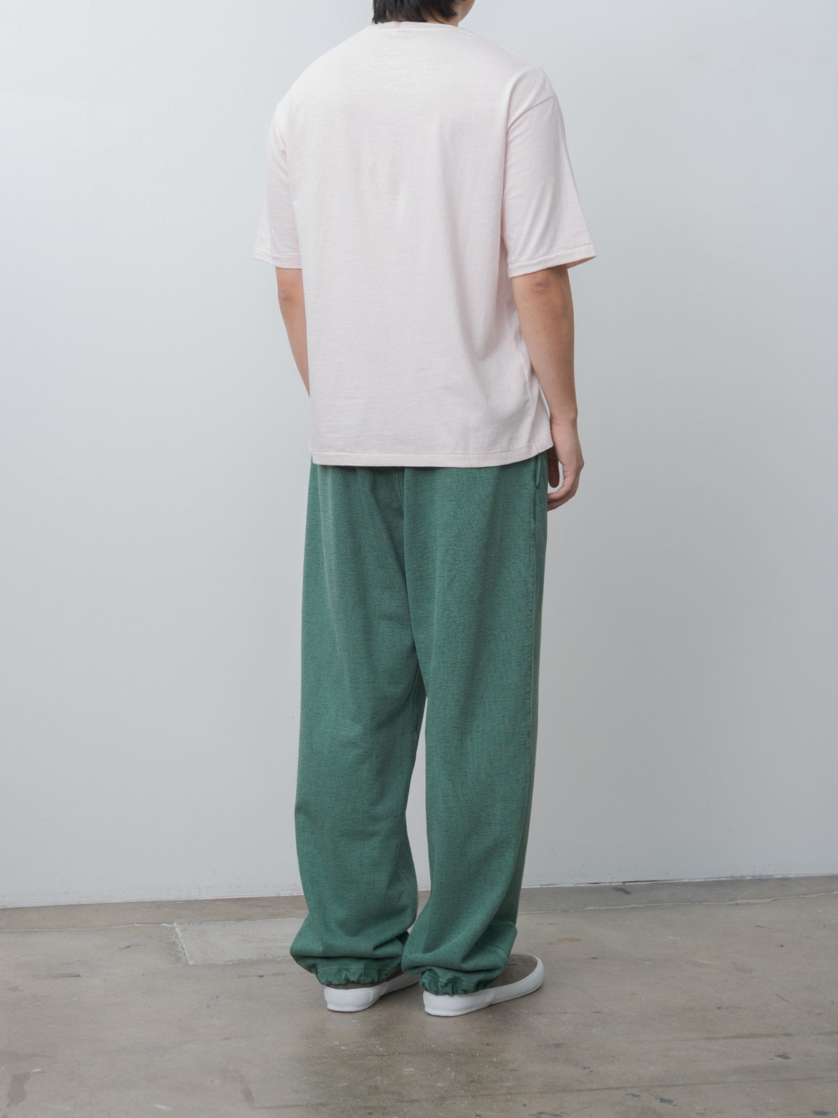 Namu Shop - Yoke Garment-dyed Lounge Pants - Green