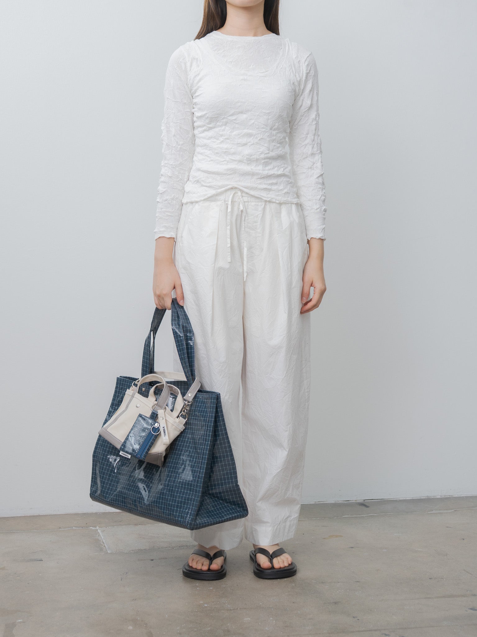 Namu Shop - Sayaka Davis Tucked Pull-on Pants - White