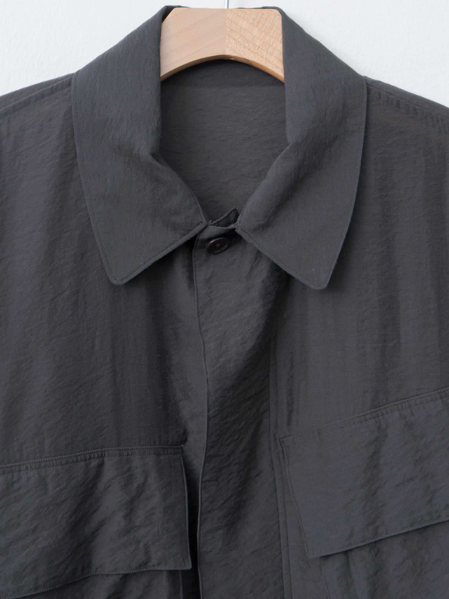 Namu Shop - Blurhms Ny-Vi-Li Beacon Jacket - Charcoal Brown